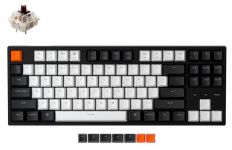 Клавіатура Keychron C1 Wired 87 Key Hot-Swap Gateron Switch White LED Brown