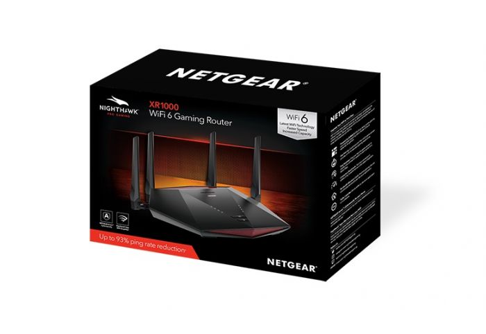 Маршрутизатор NETGEAR XR1000 Nighthawk AX5400, 4xGE LAN, 1xGE WAN, 1xUSB 3.0, 4х зовнішн. ант.