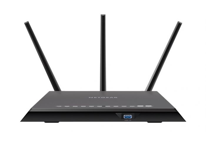 Маршрутизатор NETGEAR R7000 Nighthawk AC1900, 4xGE LAN, 1xGE WAN, 1xUSB 3.0, 1xUSB 2.0, 3x зовнішн. ант.