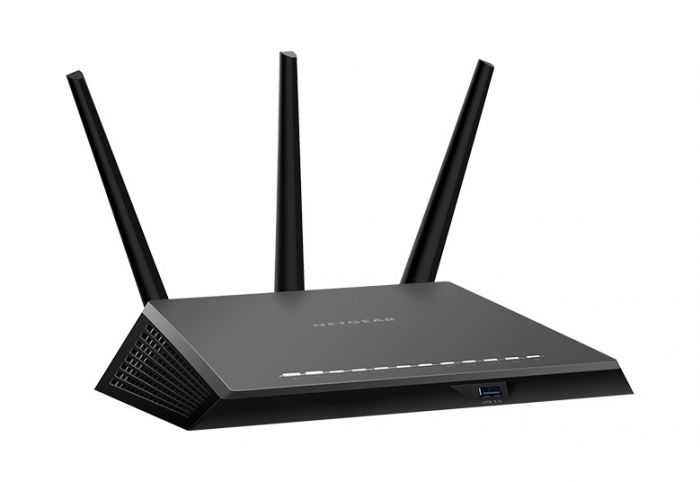 Маршрутизатор NETGEAR R7000 Nighthawk AC1900, 4xGE LAN, 1xGE WAN, 1xUSB 3.0, 1xUSB 2.0, 3x зовнішн. ант.