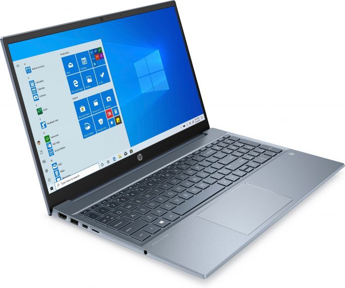 Ноутбук HP Pavilion 15-eh1010ua 15.6" FHD IPS AG, AMD R3 5300U, 8GB, F512GB, UMA, Win10, синій