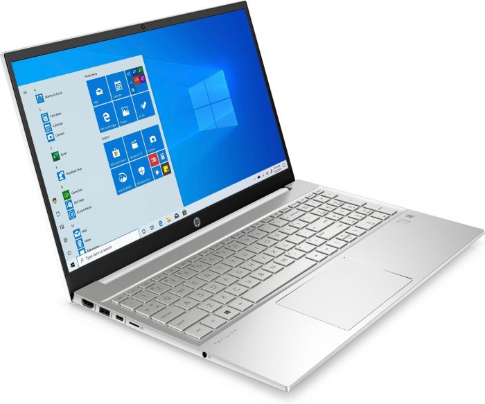 Ноутбук HP Pavilion 15-eh1052ua 15.6" FHD IPS AG, AMD R5 5500U, 12GB, F512GB, UMA, DOS, білий