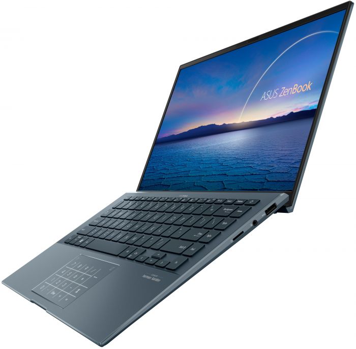 Ноутбук ASUS Zenbook UX435EGL-KC028 14FHD IPS/Intel i7-1165G7/16/1024F/NVD450-2/noOS/Grey