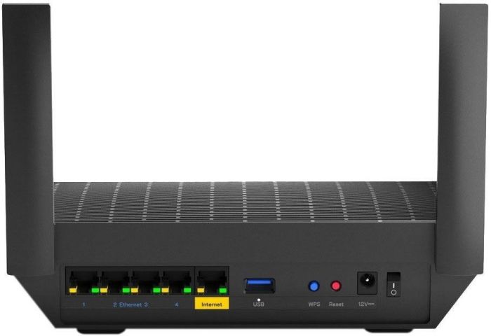 Маршрутизатор LINKSYS MR7350 WiFi 6 AX1800, MESH, 4xGE LAN, 1xGE WAN, 1xUSB 3.0, BT, 2х зовнішн. ант.