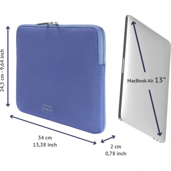 Чохол Tucano New Elements MBA 13", синій