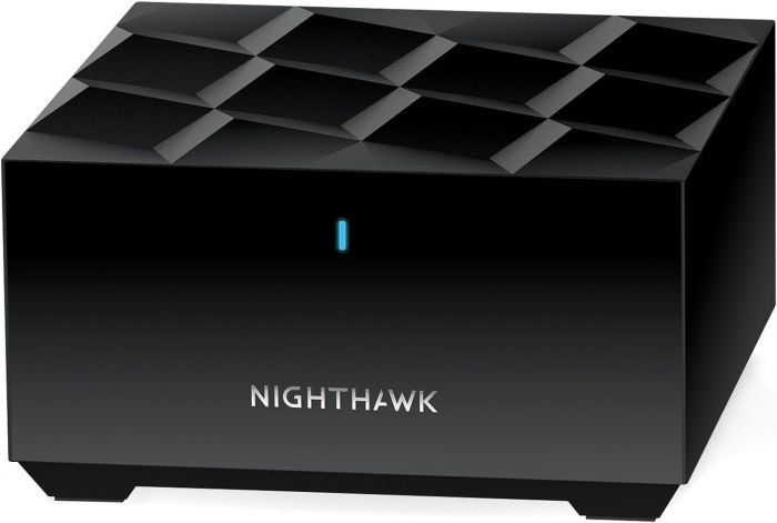 WiFi-система NETGEAR Nighthawk MK62 AX1800 WiFi 6, MESH, 1xGE LAN, 1xGE WAN, чорн. кол. (2шт.)