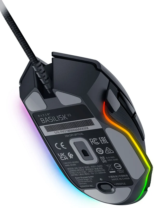 Миша ігрова Razer Basilisk V3 USB RGB Black