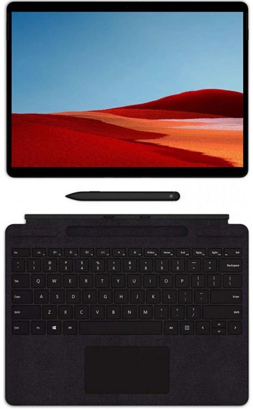 Планшет Microsoft Surface Pro X 13” UWQHD/Microsoft_SQ1/8/256F/Adreno_685/LTE/W10H/Black