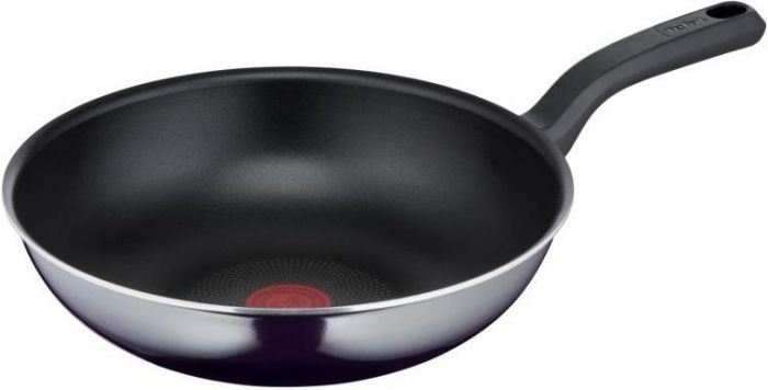 Сковорода ВОК Tefal Resist Intense 28 см, алюміній