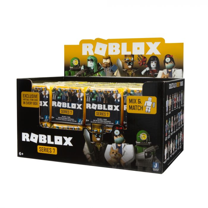 Ігрова колекційна фігурка Jazwares Roblox Mystery Figures Neon Yellow Assortment S7