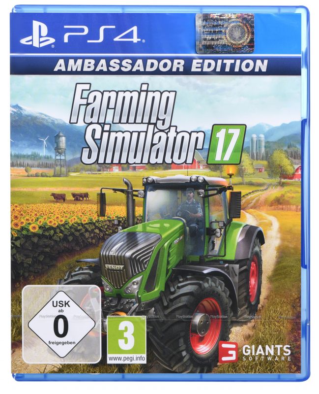 Програмний продукт на BD диску PS4 Farming Simulator 17 Ambassador Edition [Blu-Ray диск]