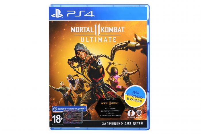 Програмний продукт на BD диску Mortal Kombat 11 Ultimate Edition [PS4, Russian subtitles]