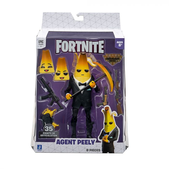 Колекційна фігурка Jazwares Fortnite Legendary Series Agent Peely-Base S8