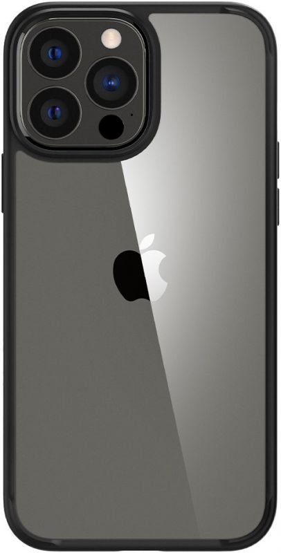 Чохол Spigen для Apple iPhone 13 Pro Max Crystal Hybrid, Matte Black