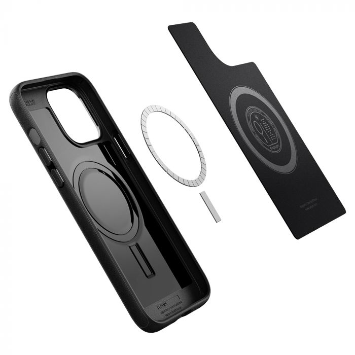 Чохол Spigen для Apple iPhone 13 Pro Mag Armor, Matte Black