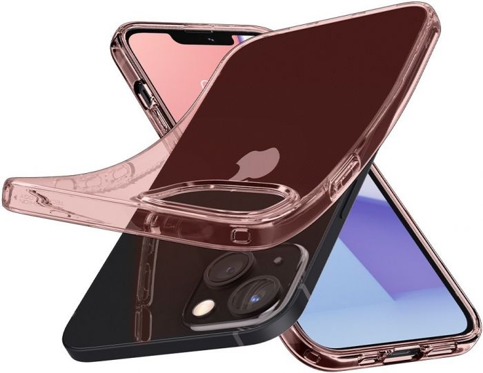 Чохол Spigen для Apple iPhone 13 Crystal Flex, Rose Crystal