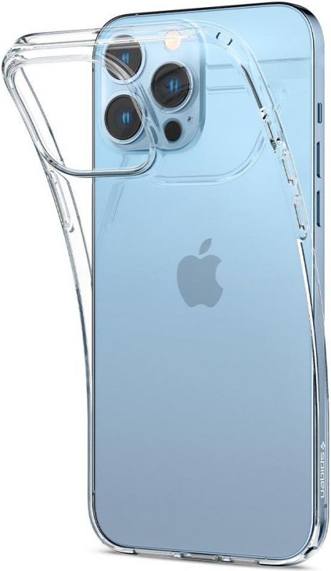 Чохол Spigen для Apple iPhone 13 Pro Max Liquid Crystal, Crystal Clear