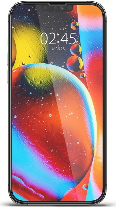 Захисне скло Spigen для Apple iPhone 13 Pro Max tR Slim FCHD, Black (1Pack)