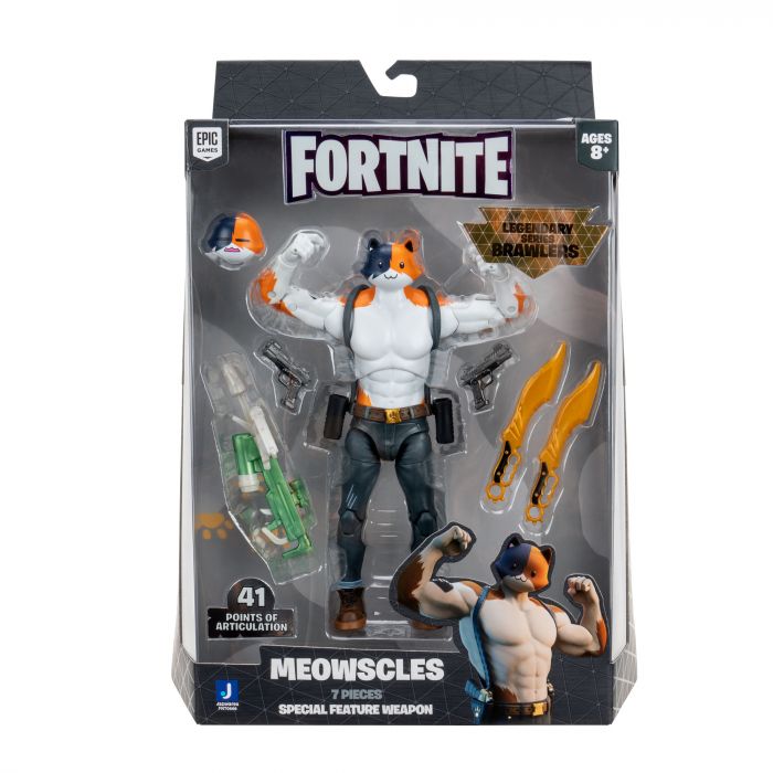 Колекційна фігурка Jazwares Fortnite Legendary Series Oversized Figure Meowscles