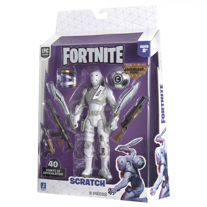 Колекційна фігурка Jazwares Fortnite Legendary Series Scratch S9