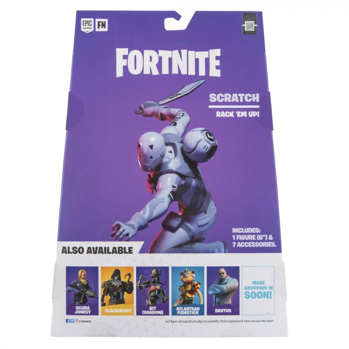 Колекційна фігурка Jazwares Fortnite Legendary Series Scratch S9