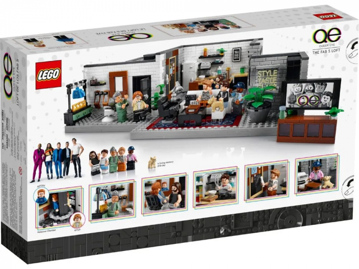 Конструктор LEGO Creator Queer Eye - The Fab 5 Loft 10291