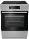 Плита Gorenje MEKIS610I/індукц/60х60/електрон.програматор/дух-71л/ електрозапалювання/гриль/поєднання конфорок/нержав. сталь