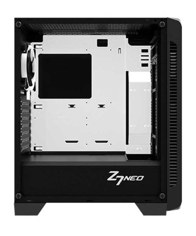 Корпус Zalman Z7 NEO, MidT, 2xUSB2.0, 1xUSB3.0, 4x120мм RGB, скло (бічна ліва-передня панелі), без БЖ, чорний