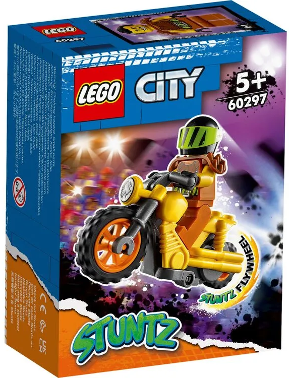 Конструктор LEGO City Руйнівний трюковий мотоцикл 60297