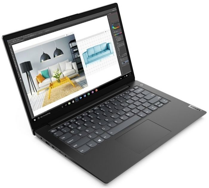 Ноутбук Lenovo V14 14FHD AG/AMD R5 5500U/8/512F/int/DOS/Black