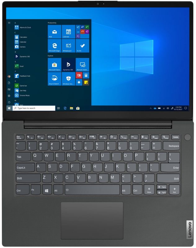 Ноутбук Lenovo V14 14FHD AG/Intel i7-1165G7/8/512F/int/DOS/Black