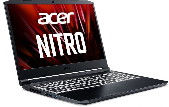 Ноутбук Acer Nitro 5 AN515-45 15.6FHD 144Hz IPS/AMD R7 5800H/16/512F/NVD3060-6/Lin/Black