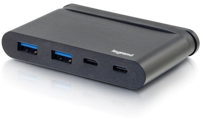 Док станція C2G USB-C на USB Type A, USB Type C, Power Delivery до 100W