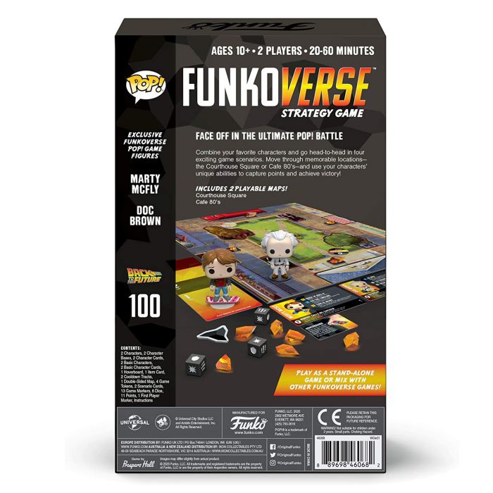 Настільна гра POP! Funkoverse Back To The Future 100 Expandalone 46068