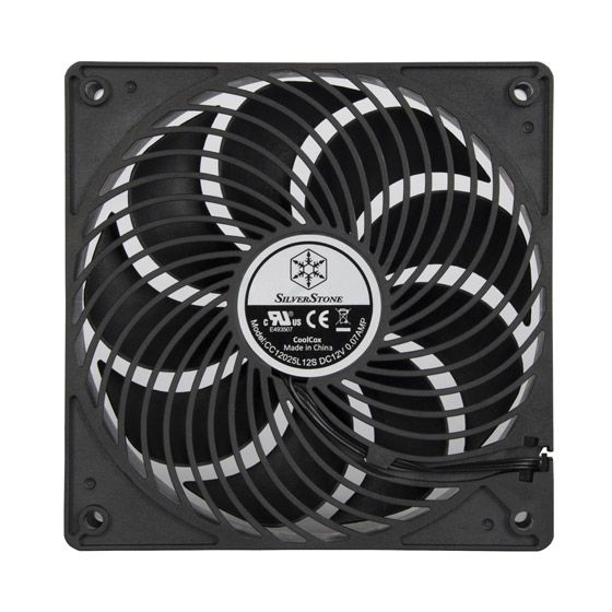 Корпусний вентилятор SilverStone Air Penetrator AP120I, 120mm, 1650rpm, 3pin, 18dBa