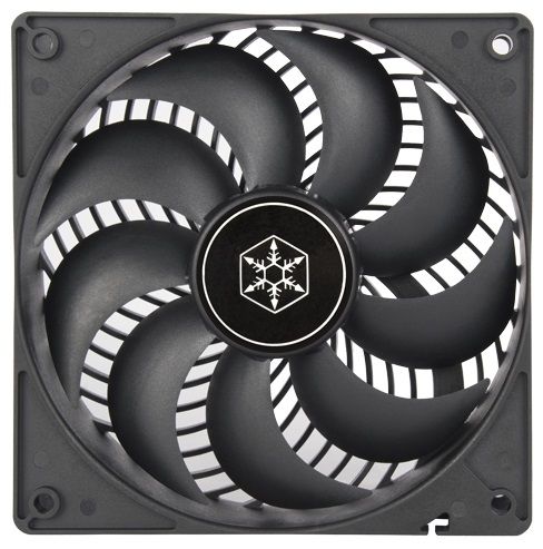 Корпусний вентилятор SilverStone Air Penetrator AP120I, 120mm, 1650rpm, 3pin, 18dBa