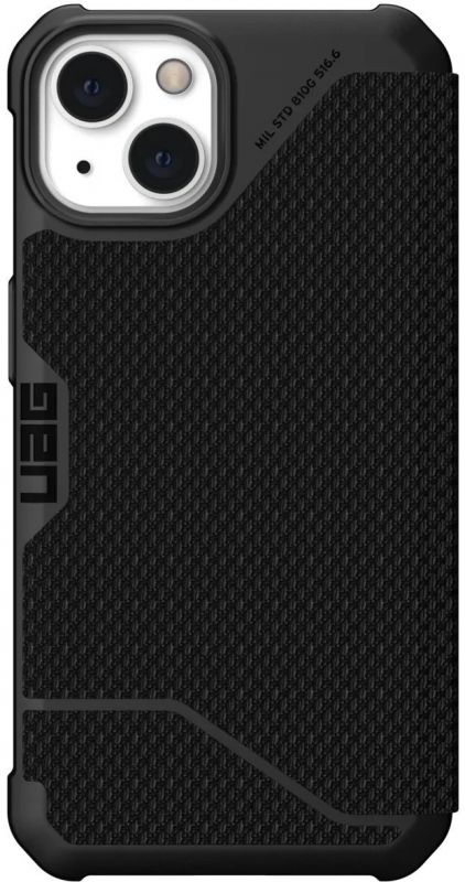 Чохол UAG для Apple Iphone 13 Metropolis, Kevlar BLACK