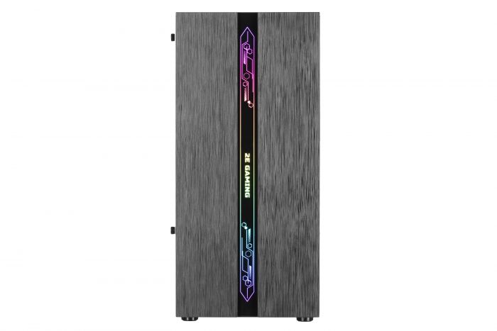 Корпус 2E GAMING RUNA (G2107-500),БЖ 2E ATX500G, MidT, 2xUSB2.0,1xUSB3.0, 1x120мм ARGB+стрічка , скло (бічна панель),чорний