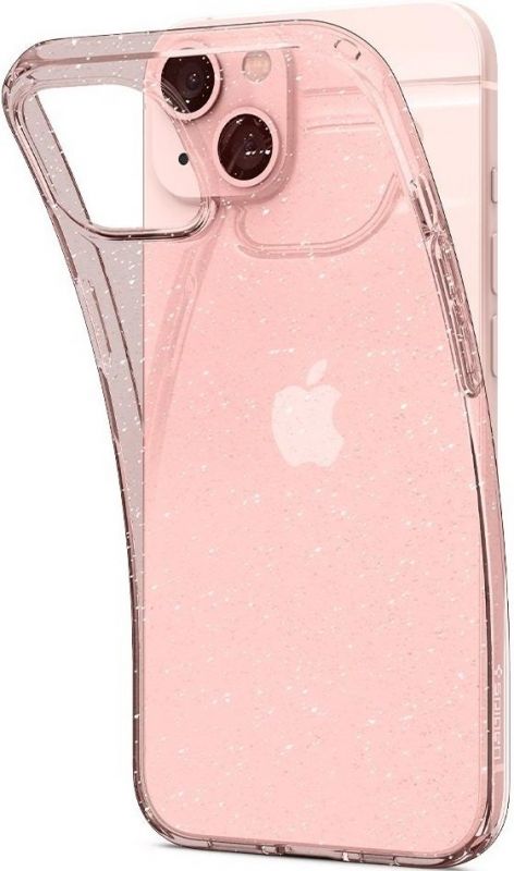 Чохол Spigen для Apple Iphone 13 Liquid Crystal Glitter, Rose Quartz