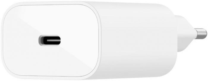 Мережевий ЗП Belkin Home Charger 25W Power PD PPS USB-C, white