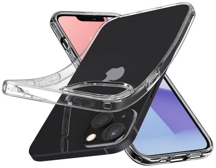 Чохол Spigen для Apple iPhone 13 Crystal Flex, Crystal Clear