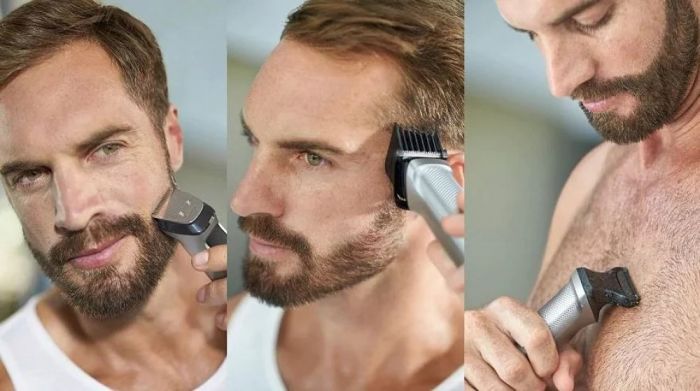 Тример універсальний Philips Multigroom и OneBlade «12-в-1» MG9710/90