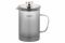 Френч-прес Ardesto Fresh, 800 мл, сірий, матовий, пластик, скло
