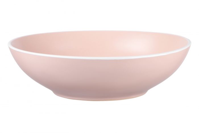 Тарілка супова Ardesto Cremona, 20 см, Summer pink, кераміка