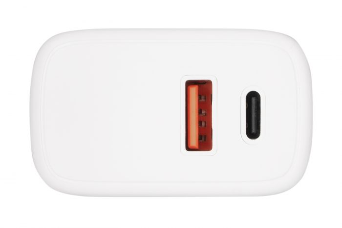 Мережевий ЗП 2Е USB Wall Charger QC, PD, Max 30W, white