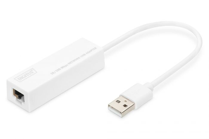 Адаптер DIGITUS USB 2.0 - 10/100 Mbps Ethernet