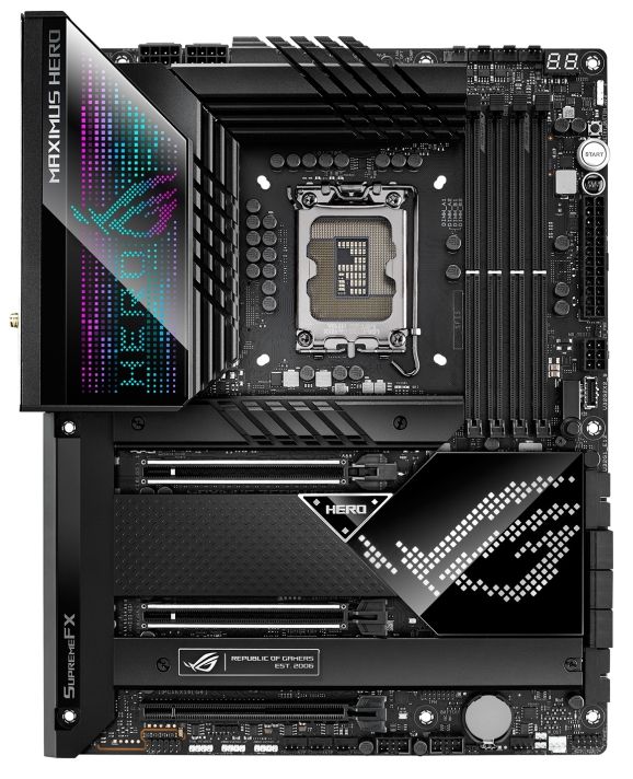 Материнcька плата ASUS ROG MAXIMUS Z690 HERO s1700 Z690 4xDDR5 M.2 HDMI-DP Wi-Fi BT ATX