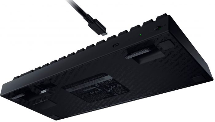 Клавіатура ігрова Razer BlackWidow V3 Mini HyperSpeed Yellow Switch Phantom Ed. WL/BT/USB US RGB, Black