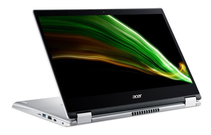 Ноутбук Acer Spin 1 SP114-31N 14FHD IPS Touch/Intel Pen N6000/8/256F/int/W11/Silver