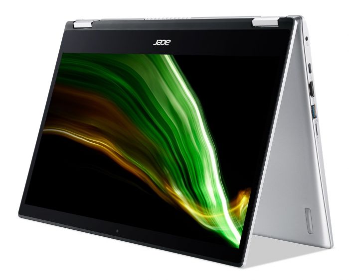 Ноутбук Acer Spin 1 SP114-31N 14FHD IPS Touch/Intel Pen N6000/8/256F/int/W11/Silver